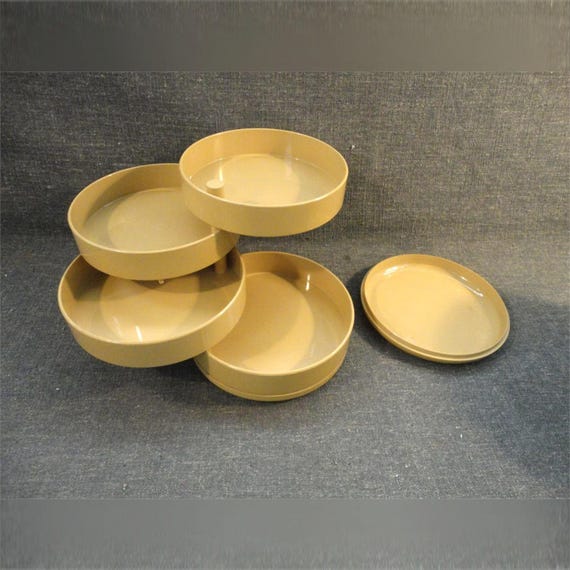 Vintage InterDesign Craft Inc. Swivel Stacking Tray Organizer