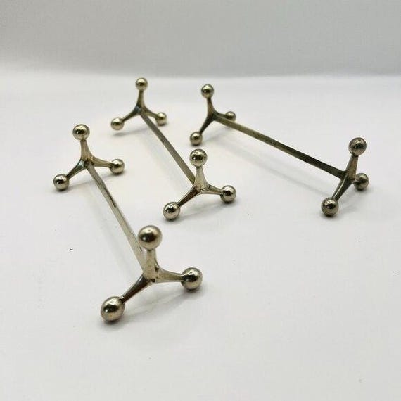 Set of 3 Mid-Century Modern Knife Rests