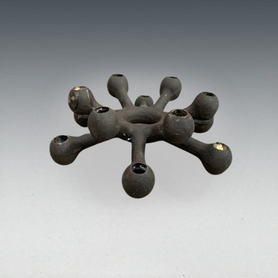Vintage Dansk Designs Jens Quistgaard "Spider" Cast Iron Candle Holder