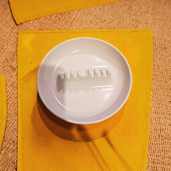 Vintage Melamine Trinket Catch All Dish