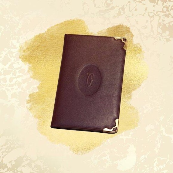 Cartier Les Must Leather Address Book