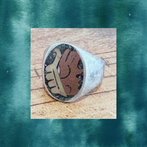 Vintage Mexican Sterling Silver Ring