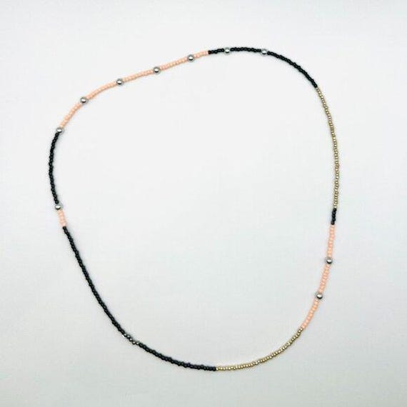 Handmade Seed Bead Necklace/Wrap Bracelet