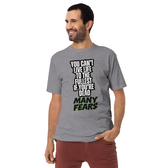 Many Fears Men Premium Heavyweight Tee