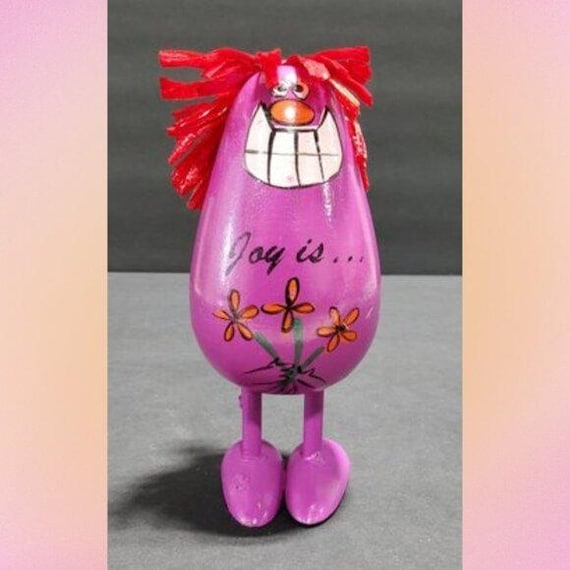 Vintage "Pride Creations" Wishing You A Happy Birthday" Popsie Figurine