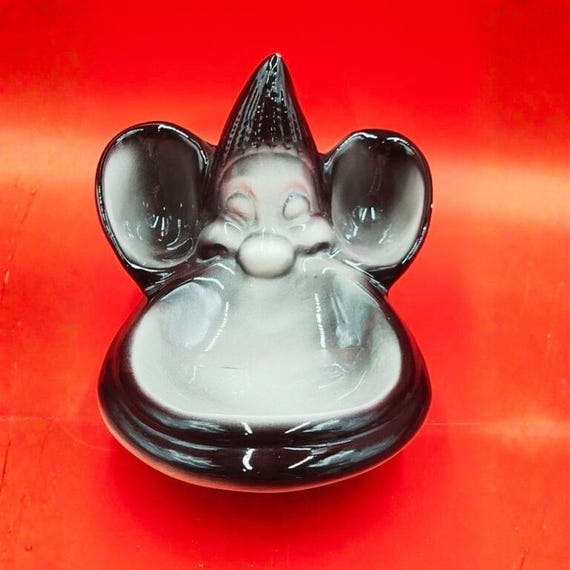 Vintage 1957 Disney Dopey Dresser Caddy Valet Tray
