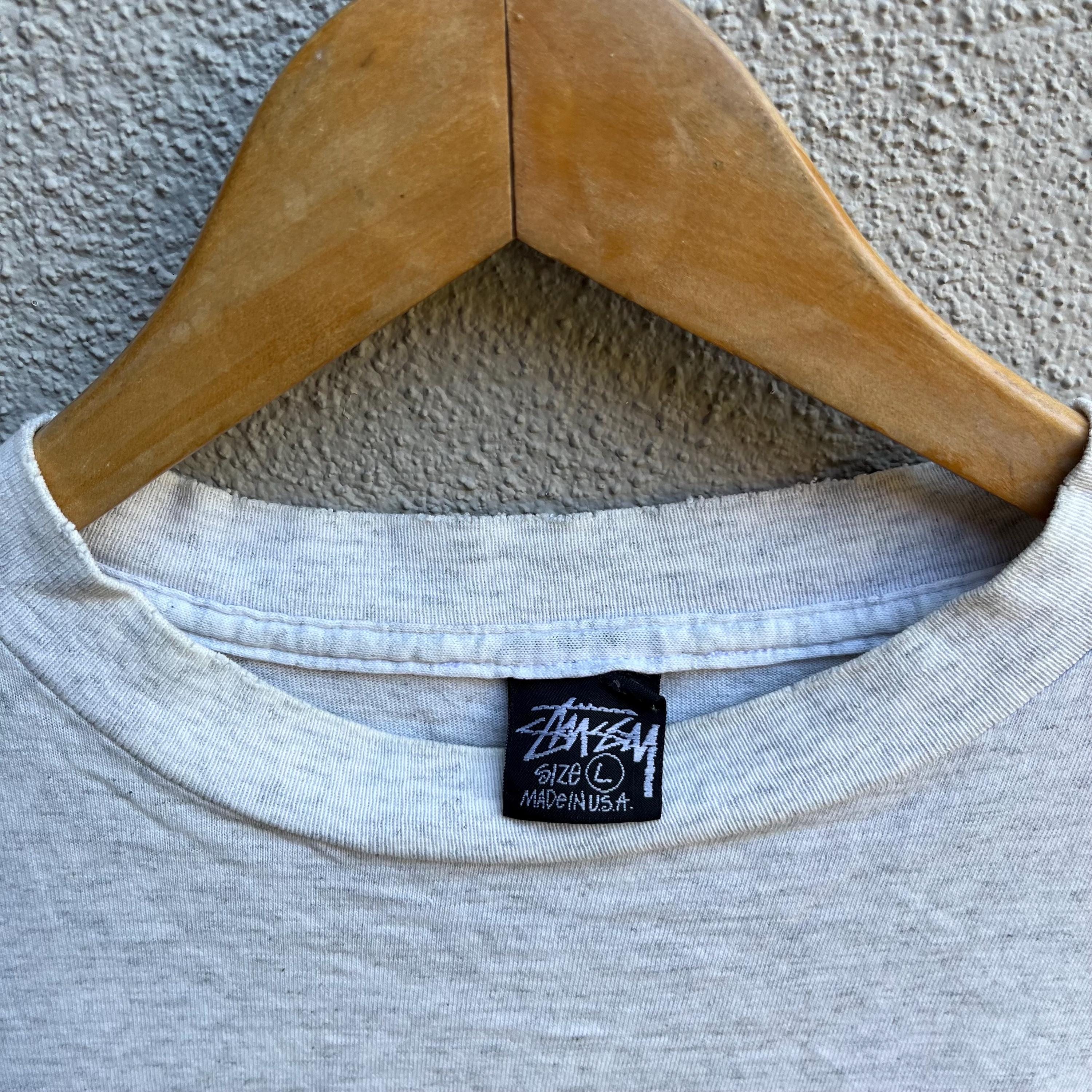 OLD STUSSY 80's後期 (XL) USA製 Vintage Rare 80s STUSSY Usa Like Butta Tee / Old Stussy