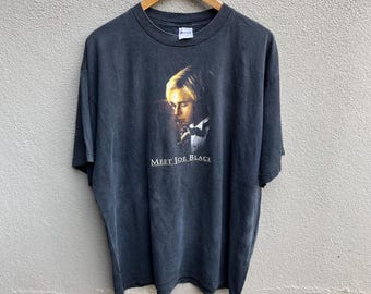Vintage rare 90s MEET JOE BLACK movie tee promo / vintage movie / romantic movie / Extra Large