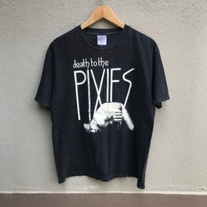 Camiseta vintage de la banda THE PIXIES, indie rock, de Kim Deal, talla grande