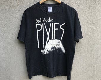 Maglietta vintage della band THE PIXIES indie rock / Kim Deal / Grande