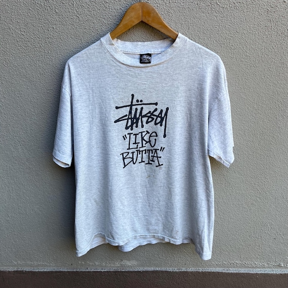 Vintage Rare 80s STUSSY Usa Like Butta Tee / Old Stussy