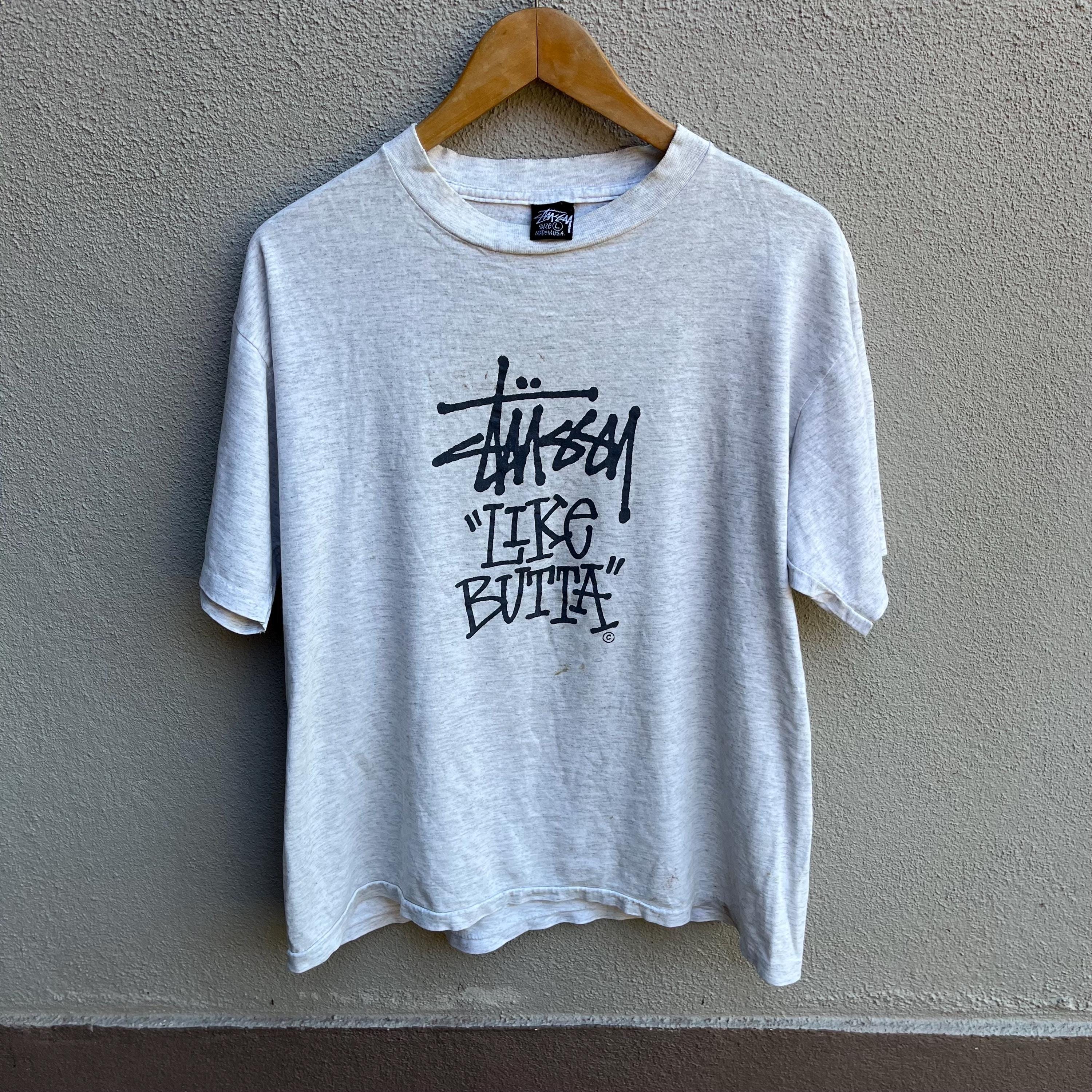 Vintage Rare 80s STUSSY Usa Like Butta Tee / Old Stussy