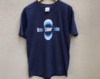 Camiseta vintage de la banda OCEAN COLOUR SCENE de los años 90, britpop, indie rock, rock alternativo y banda vintage.