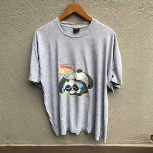 Vintage 90s RANMA anime tee manga / Genma Saotome / Extra Large