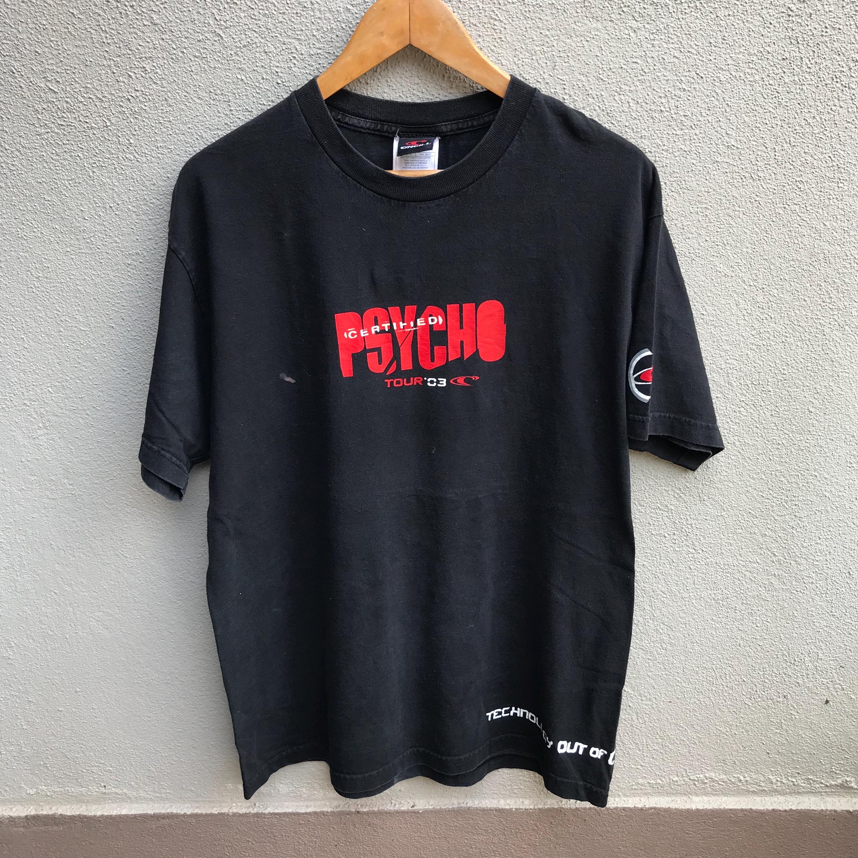 T-shirt Vintage Mambo Homme Taille L Noir - Motif 'I Want You Around', Style Y2K Rare