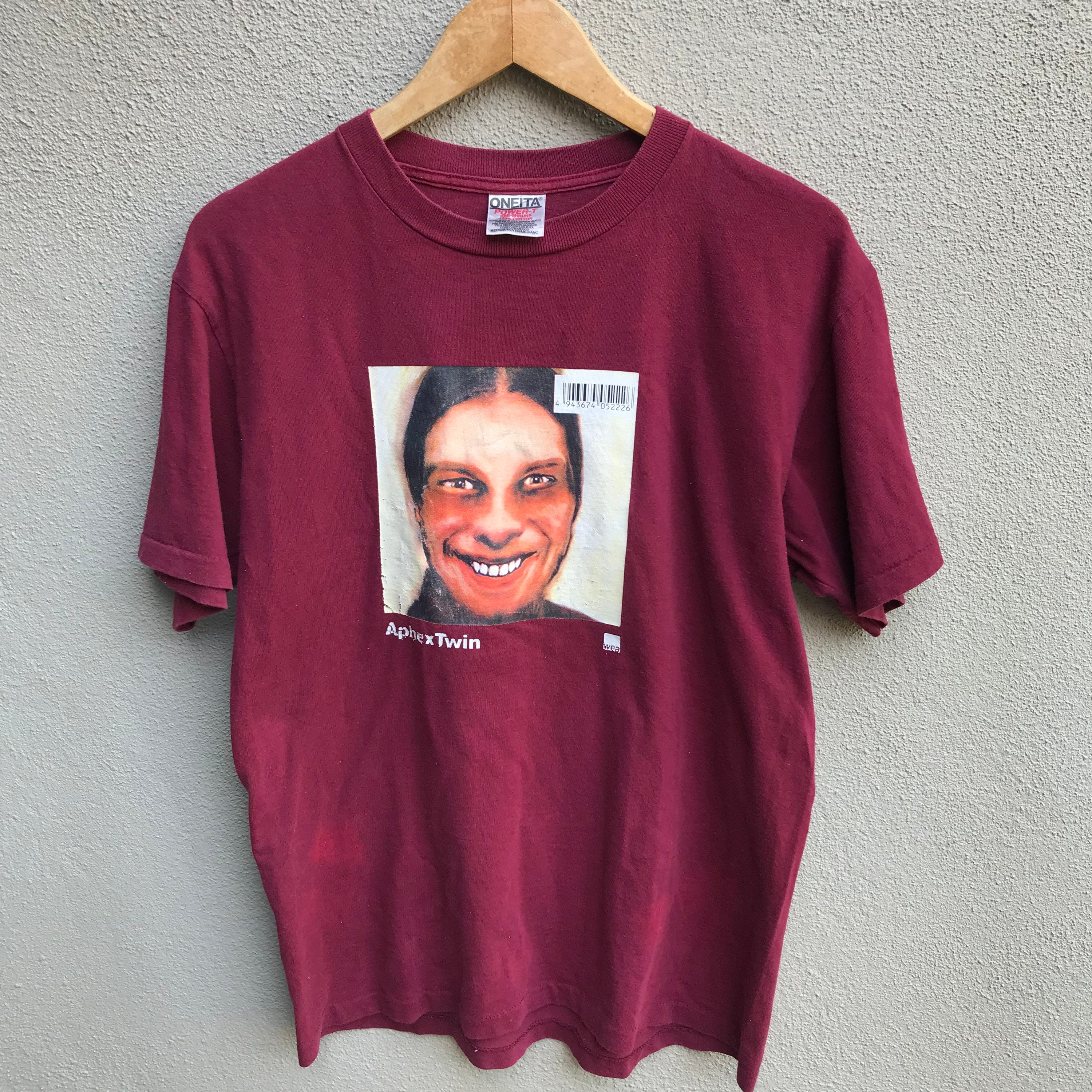 90s Aphex Twin フェード◎ ヴィンテージ Tシャツ aphex twin エイフェックスツイン90s 00s Tシャツvintage - メルカリ