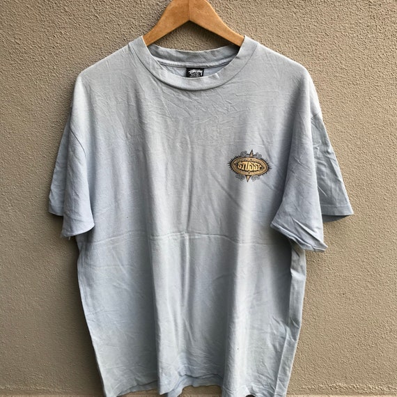 Vintage 80s STUSSY Usa Tee Biglogo Old Logo - Etsy Vintage 80s STUSSY Usa Tee Biglogo Old Logo - Etsy