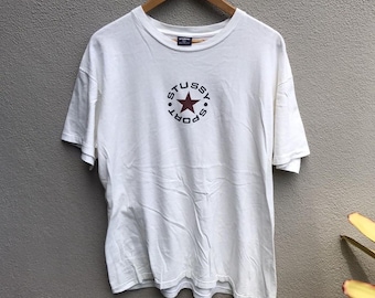 vintage 90s OLD StussySport 3/4七分袖 スウェット Vintage 90s
