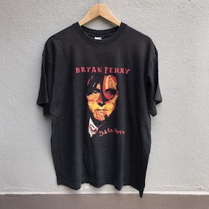 Vintage 80s BRYAN FERRY tee roxy music / glam rock / new wave / Extra Large