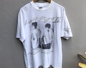 Vintage rare 90s LAST ORGY 2 tee / photo tee / 90s streetwear / vintage bape /Large