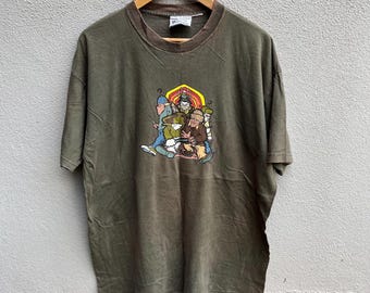 Vintage 90s KIK WEAR tee / vintage streetwear / old skate / hiphop style / Extra Large