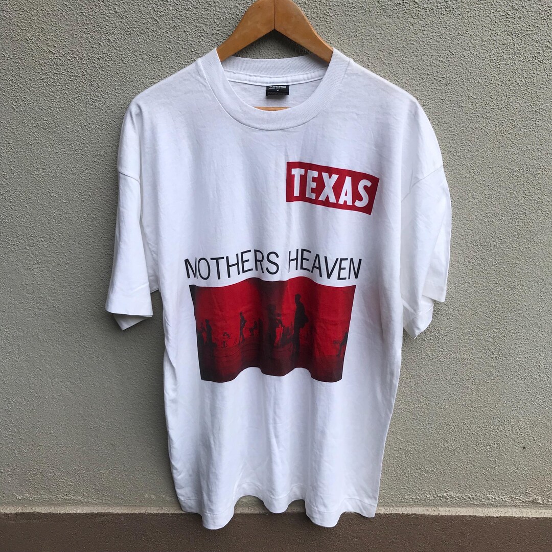 Vintage Rare 90s TEXAS Band Tee Mothers Heaven Promo Tour / Alternative ...