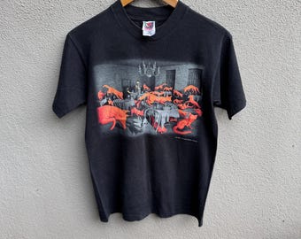 Vintage 90s SANDY SKOGLUND photo art tee / fotofolio / photography / graphic art