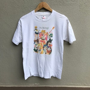 Vintage 90s SAILORMOON anime tee cowboy bebop trigun