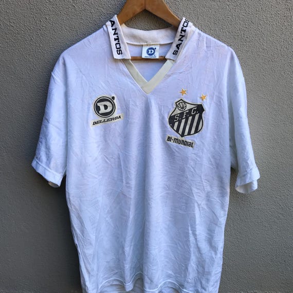Vintage 90s SANTOS FC Club Brazil Jersey Football - Etsy