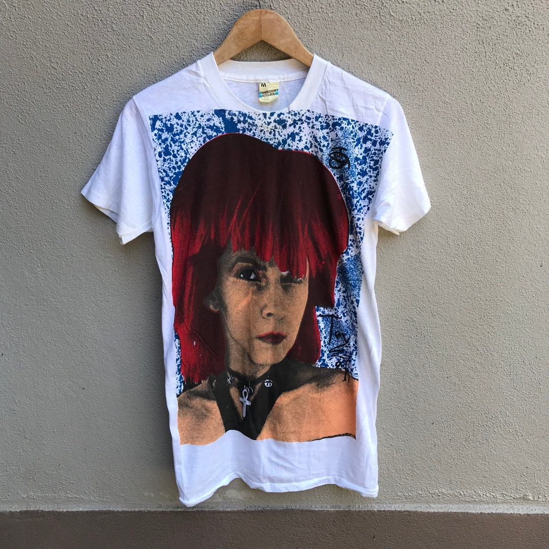 Vintage Rare 80s POST PUNK Band Tee Punk Girl Etsy