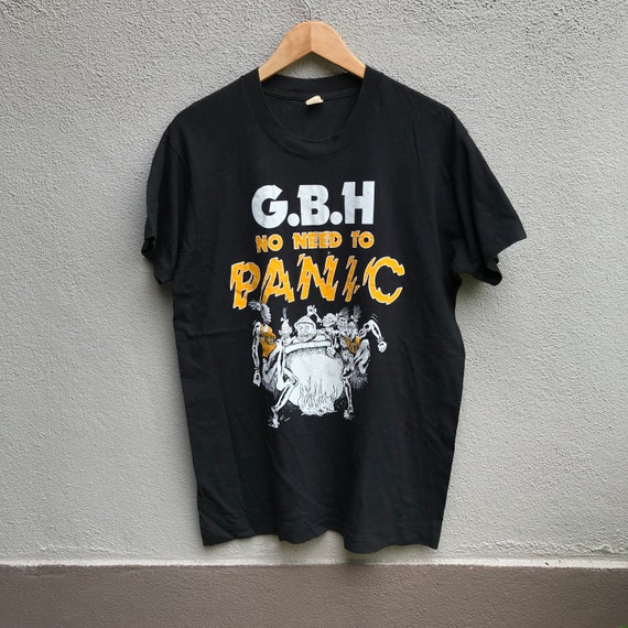 Vintage 80s CHARGED GBH Band Tee Punk - Etsy