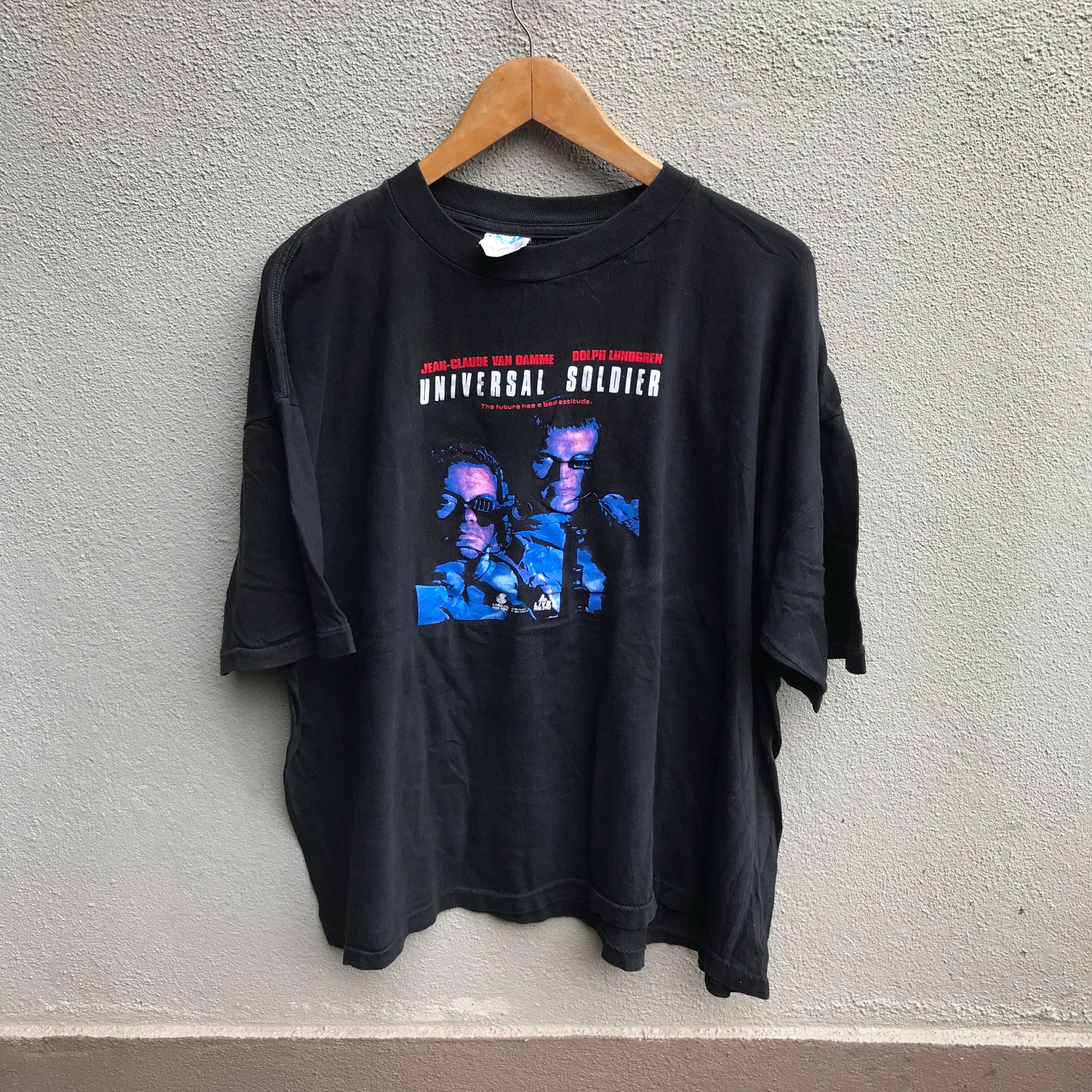 ヴィンテージ 90年代 ユニバーサル ソルジャー 映画 Tシャツ 
