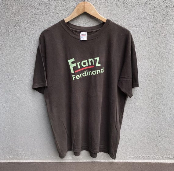 Vintage FRANZ FERDINAND band tee / indie rock / alternative rock / rock band / y2k