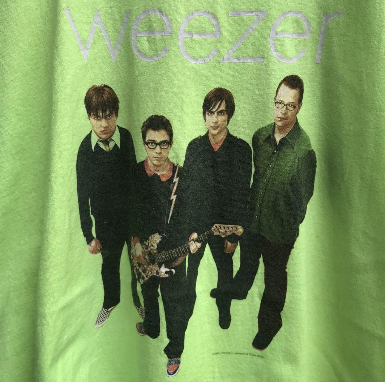 ヴィンテージ 90年代 WEEZER バンドTシャツ / グリーンアルバム