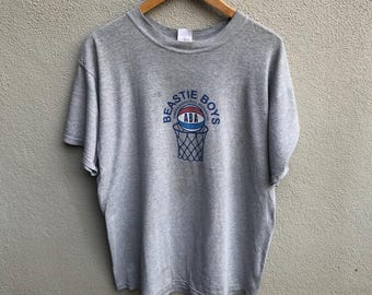 Vtg 1994 Beastie Boys Ringer T-shirt Blue XL 90s ABA Atwater