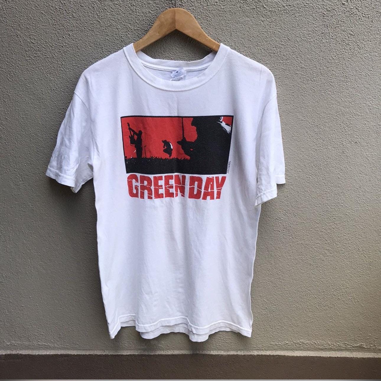 Green Day Warning Shirt - Etsy