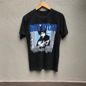 vintage années 80 BOB DYLAN tour japon tee tom petty