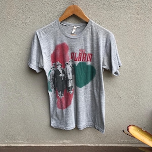 Vintage 80s THE ALARM band tee post punk new wave