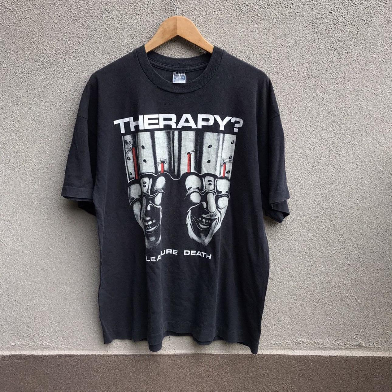 ヴィンテージ 90年代 THERAPY バンド Tシャツ / オルタナティブメタル