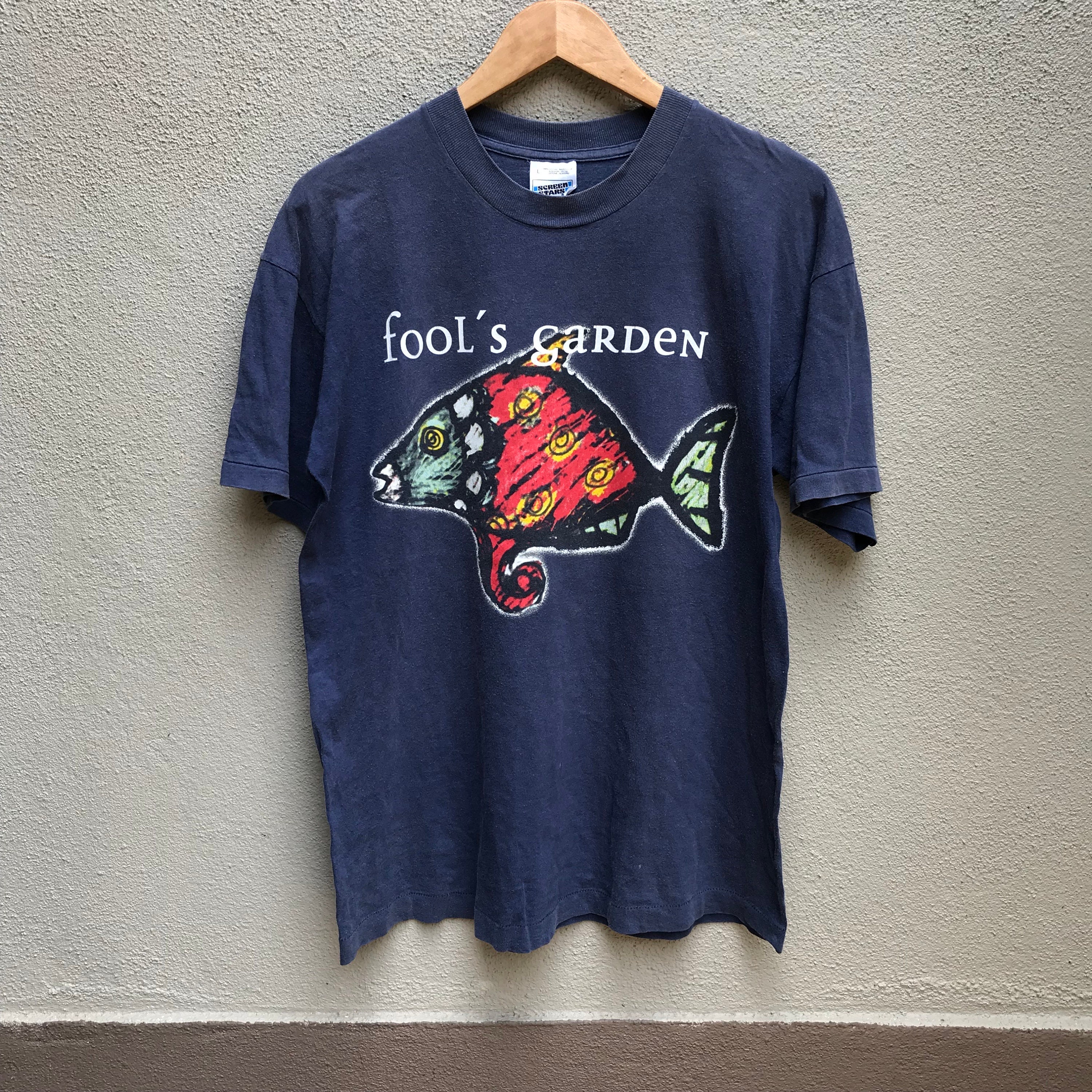 ヴィンテージ 90年代 FOOLS GARDEN バンド Tシャツ / 本日の料理 