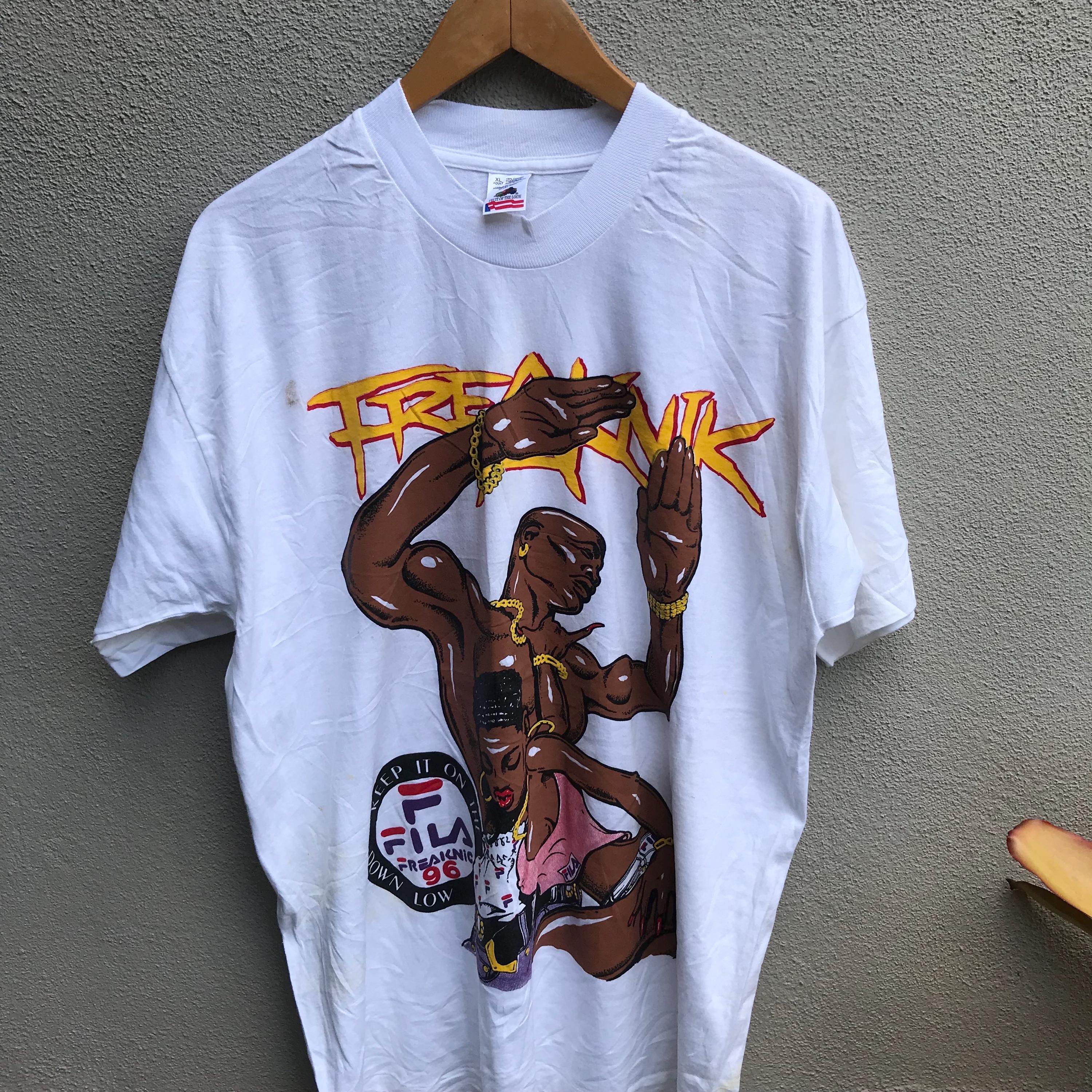 Vintage Rare 90s FREAKNIK Atlanta Festival Rap Tee / Hiphop Funk
