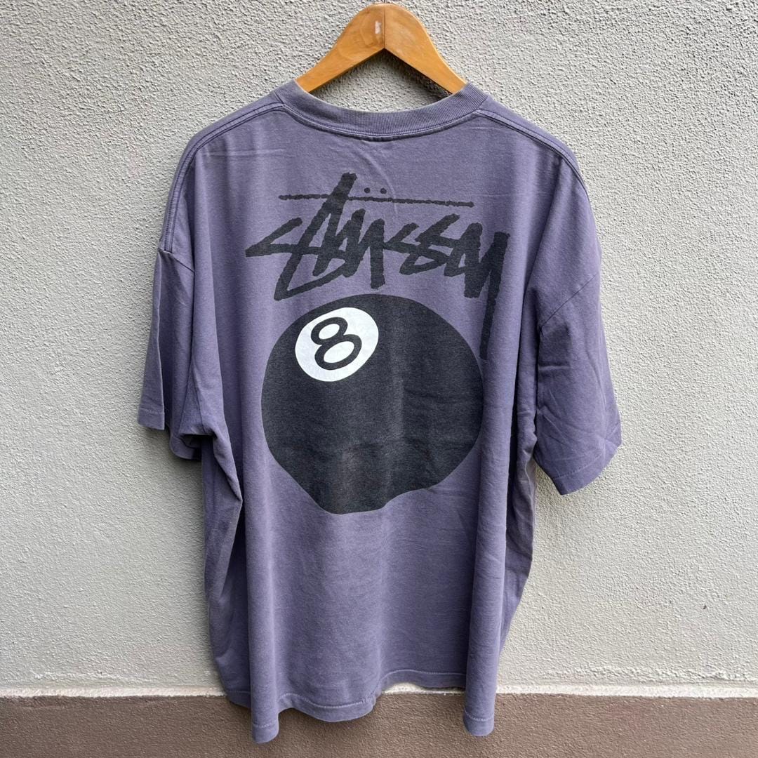 Vintage Rare 80s STUSSY Usa 8 Ball Tee / Streetwear / Old Stussy Vintage Rare 80s STUSSY Usa 8 Ball Tee / Streetwear / Old Stussy