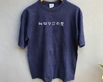 Camiseta vintage de KEITH HARING / arte pop / arte vintage / arte gráfico