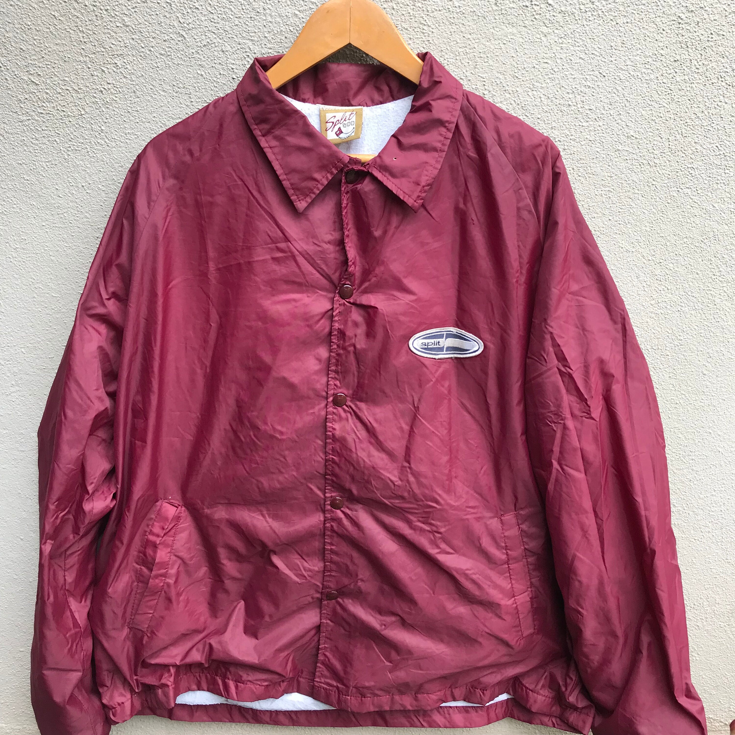ジャケット・アウター 90s Bitch skateboards nylon coach jacket 1990s bitch skateboards Logo Nylon Coach Jacket Size L