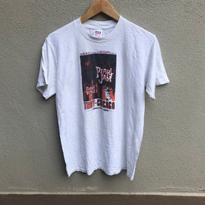 Vintage 90er Jahre PEARL JAM Band-T-Shirt aus den 90er Jahren