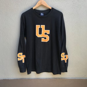 Vintage 90s STUSSY usa spellout tee old skate surf