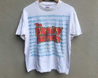 Vintage 90s THE BRADY BUNCH tee sitcom