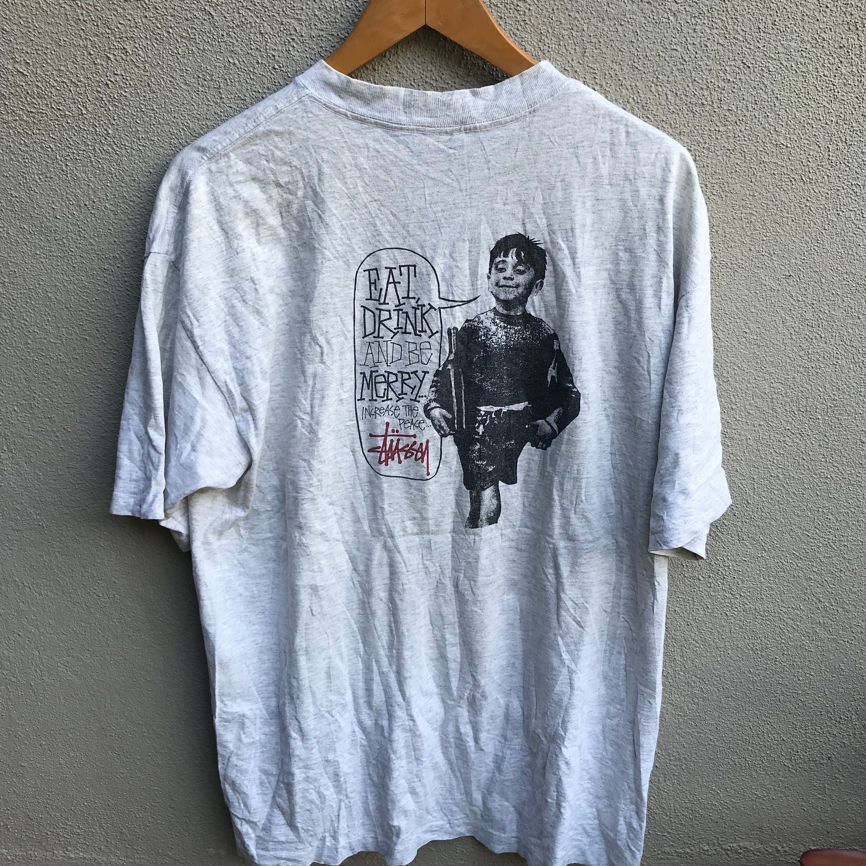 ヴィンテージレア90年代STUSSY USA Tシャツ / リミックスクラシック 
