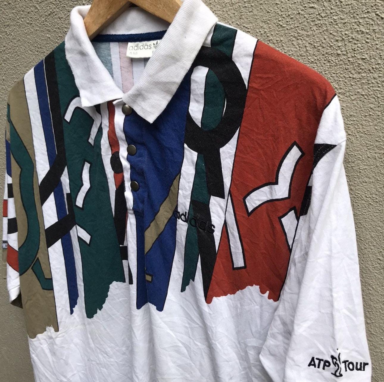 ヴィンテージ 90年代 ADIDAS ATP ツアー テニス ポロシャツ