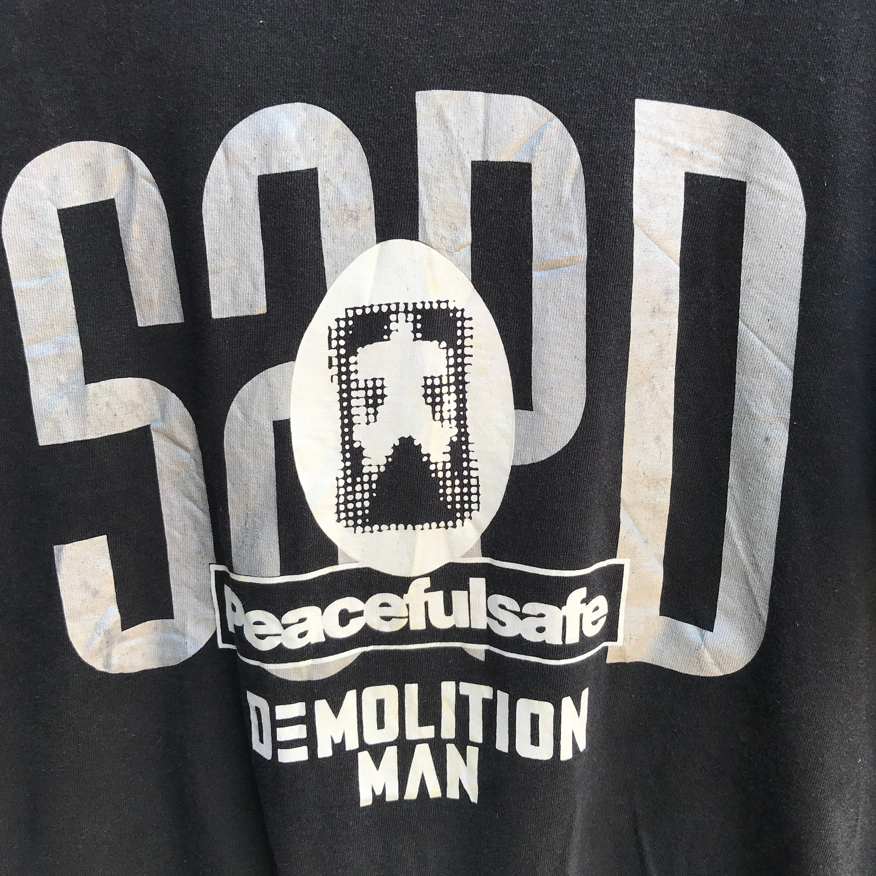 90s デモリションマン スタローンランボー　シングルステッチ　ヴィンテージ映画 90s デモリションマン スタローンランボー シングルステッチ